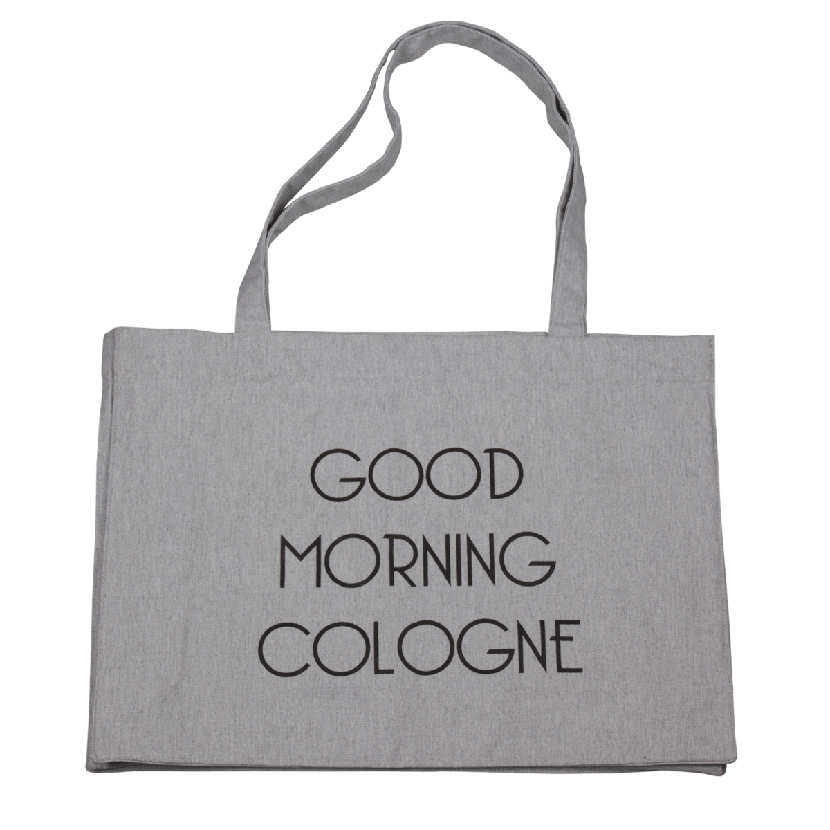 Good Morning Cologne Classic Beach Bag grey/black