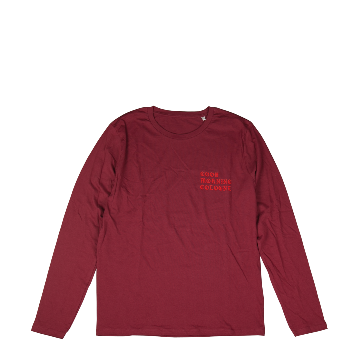 Life is beautiful unisex longsleeve bordeaux/red
