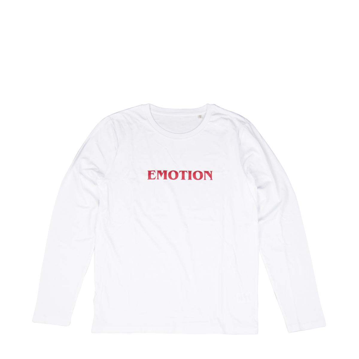 Emotion unisex longsleeve white/bordeaux