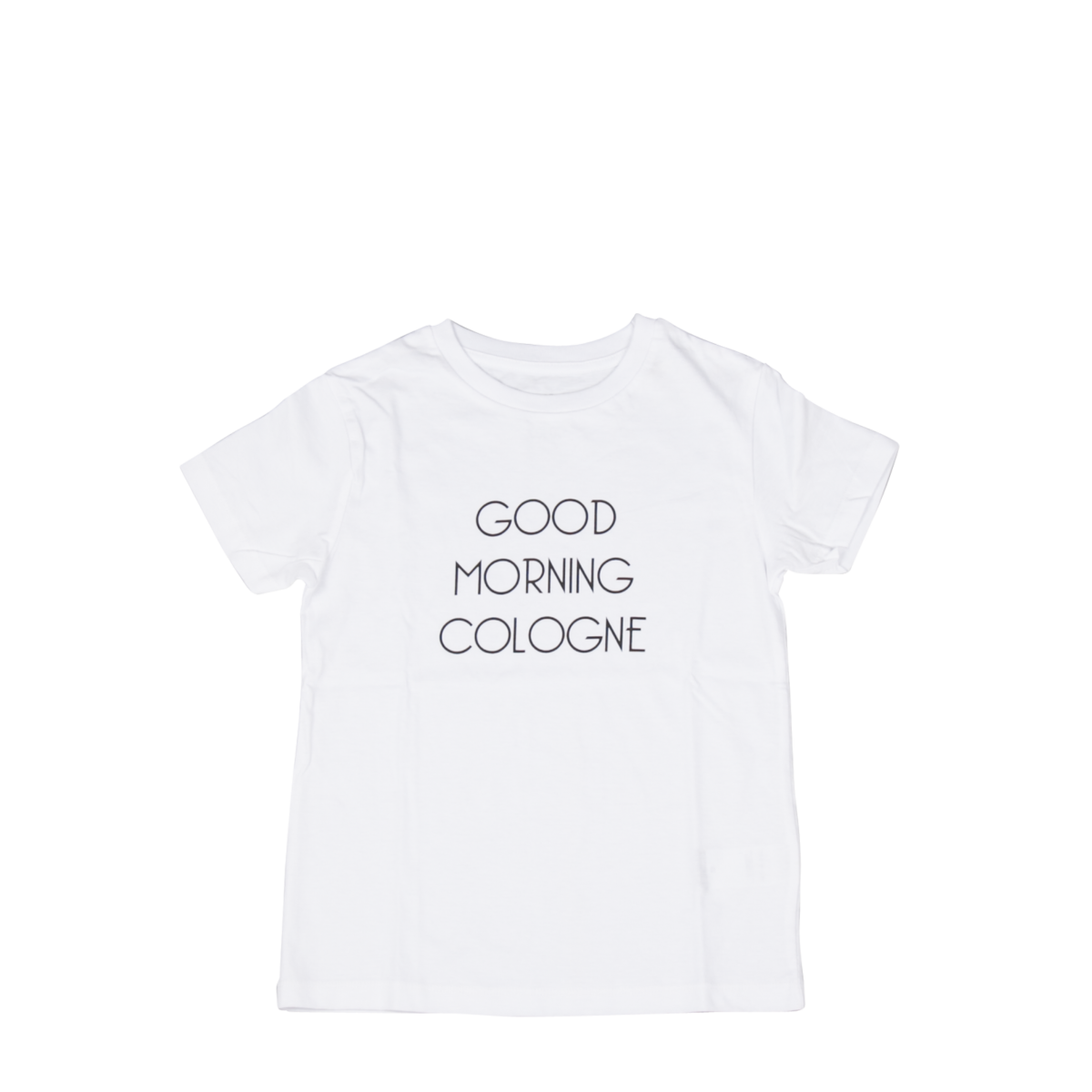 Good Morning Cologne classic KIDS! boys&girls T-Shirt white/black