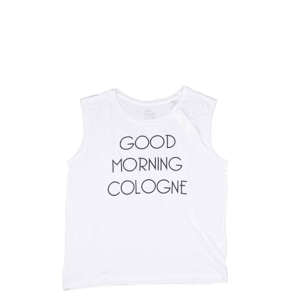 Good Morning Cologne Classic womens Top white/black