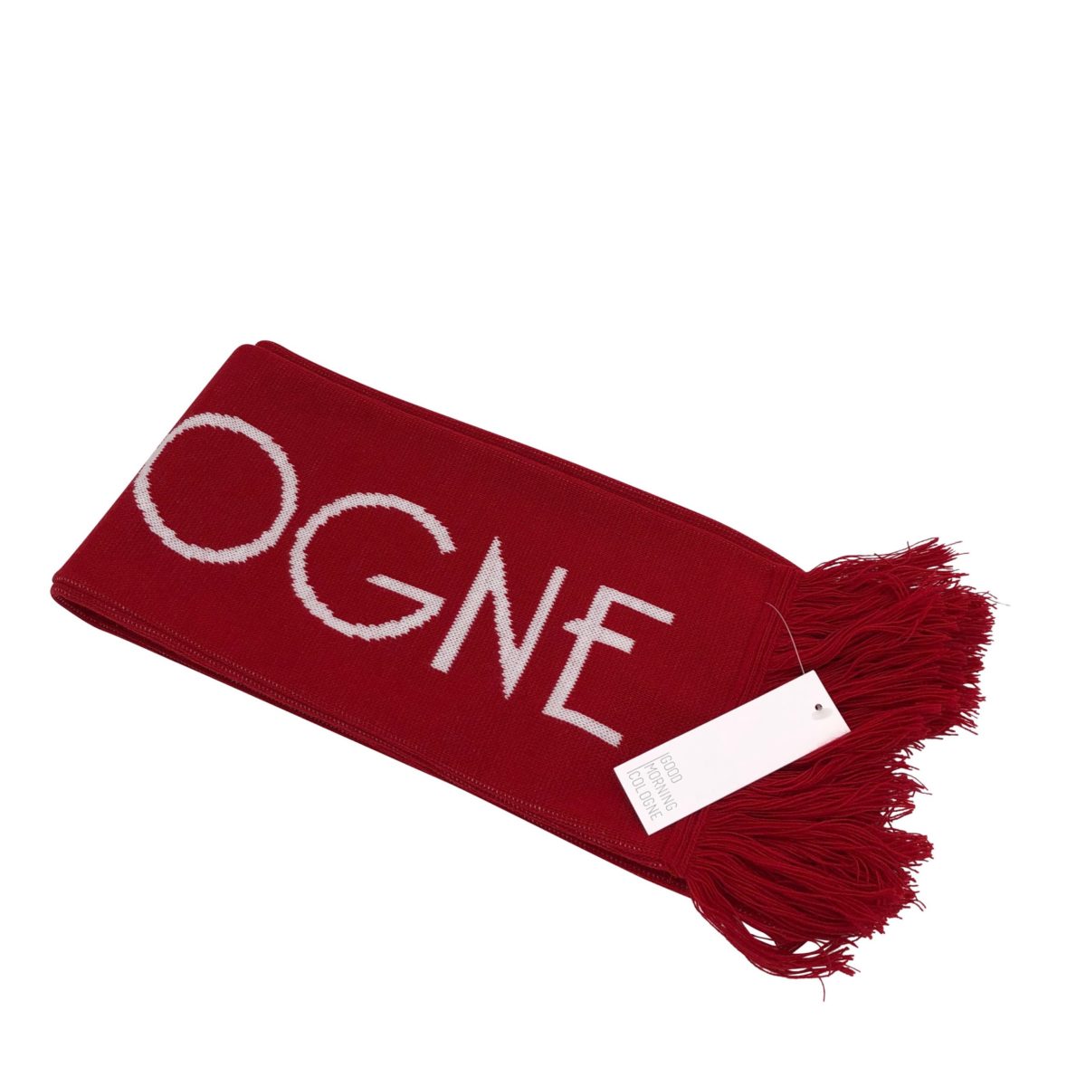 Good Morning Cologne logo scarf red/white – Bild 2