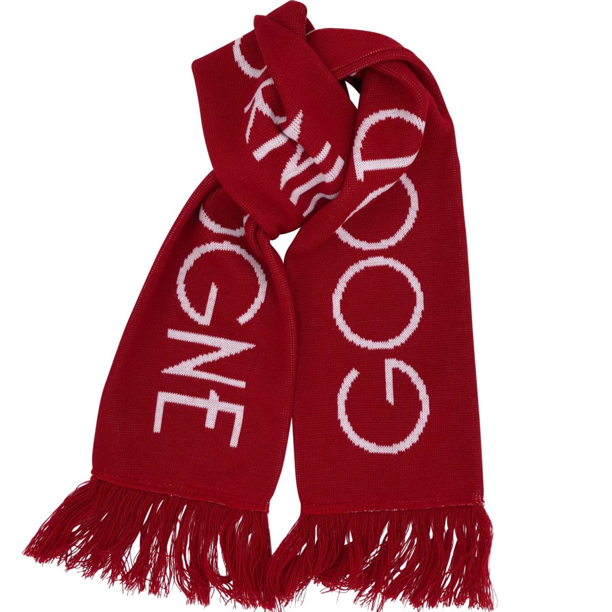 Good Morning Cologne logo scarf red/white