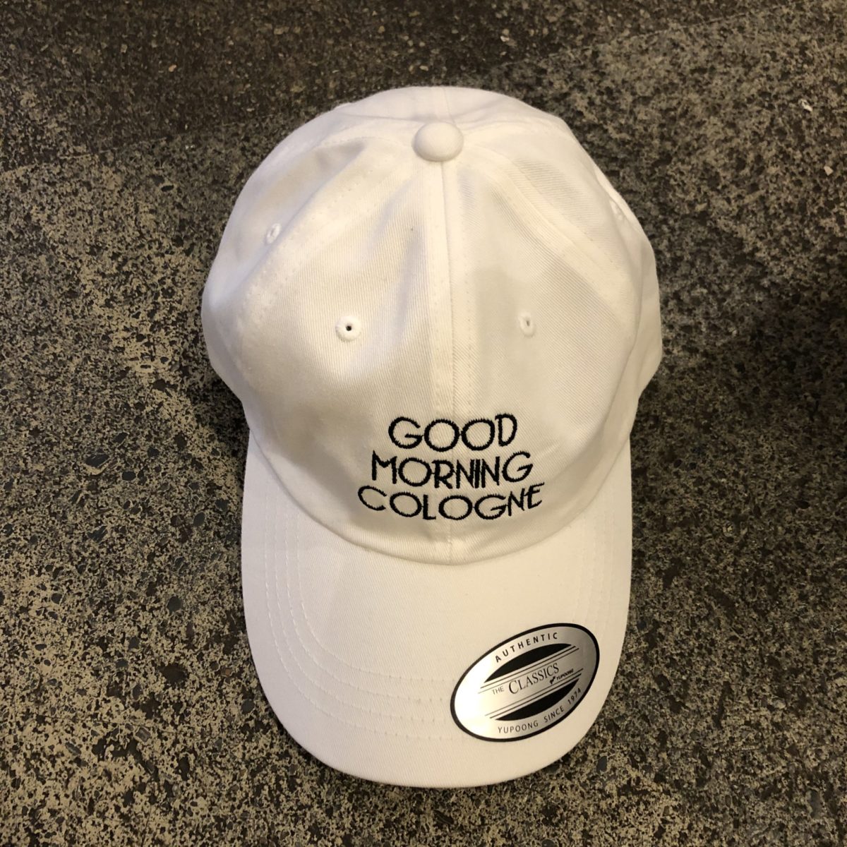 Dad's Cap GMC unisex white/black – Bild 2
