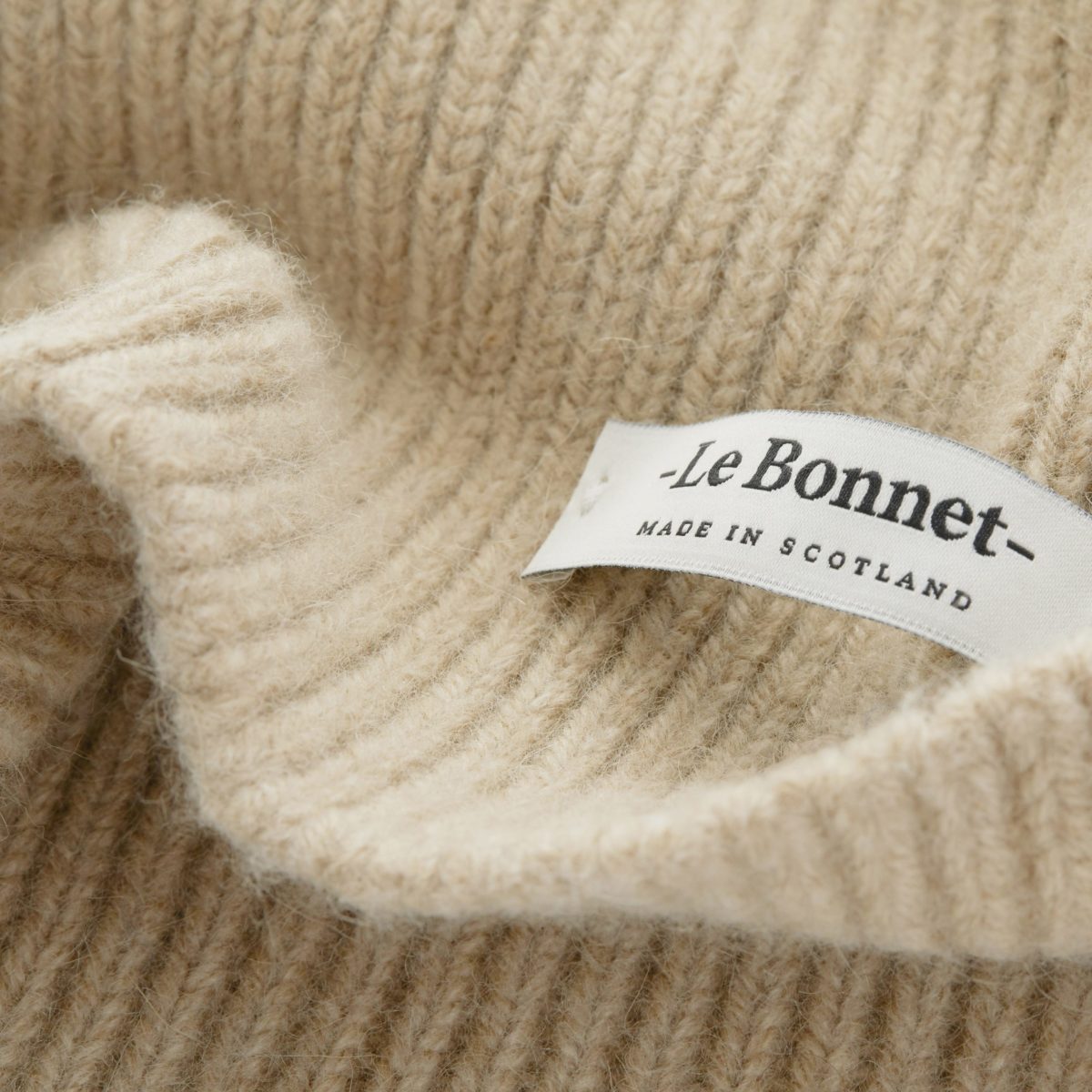 Le Bonnet Beanie Sand – Bild 2