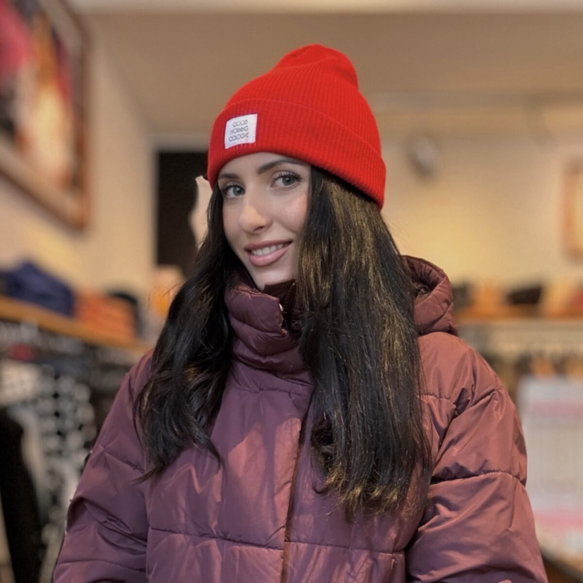 GMC classic Mütze unisex rot – Bild 3